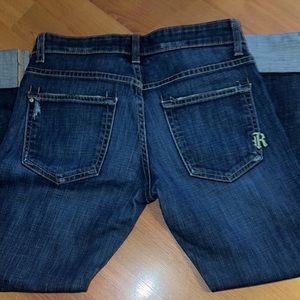 Denim cropped jeans